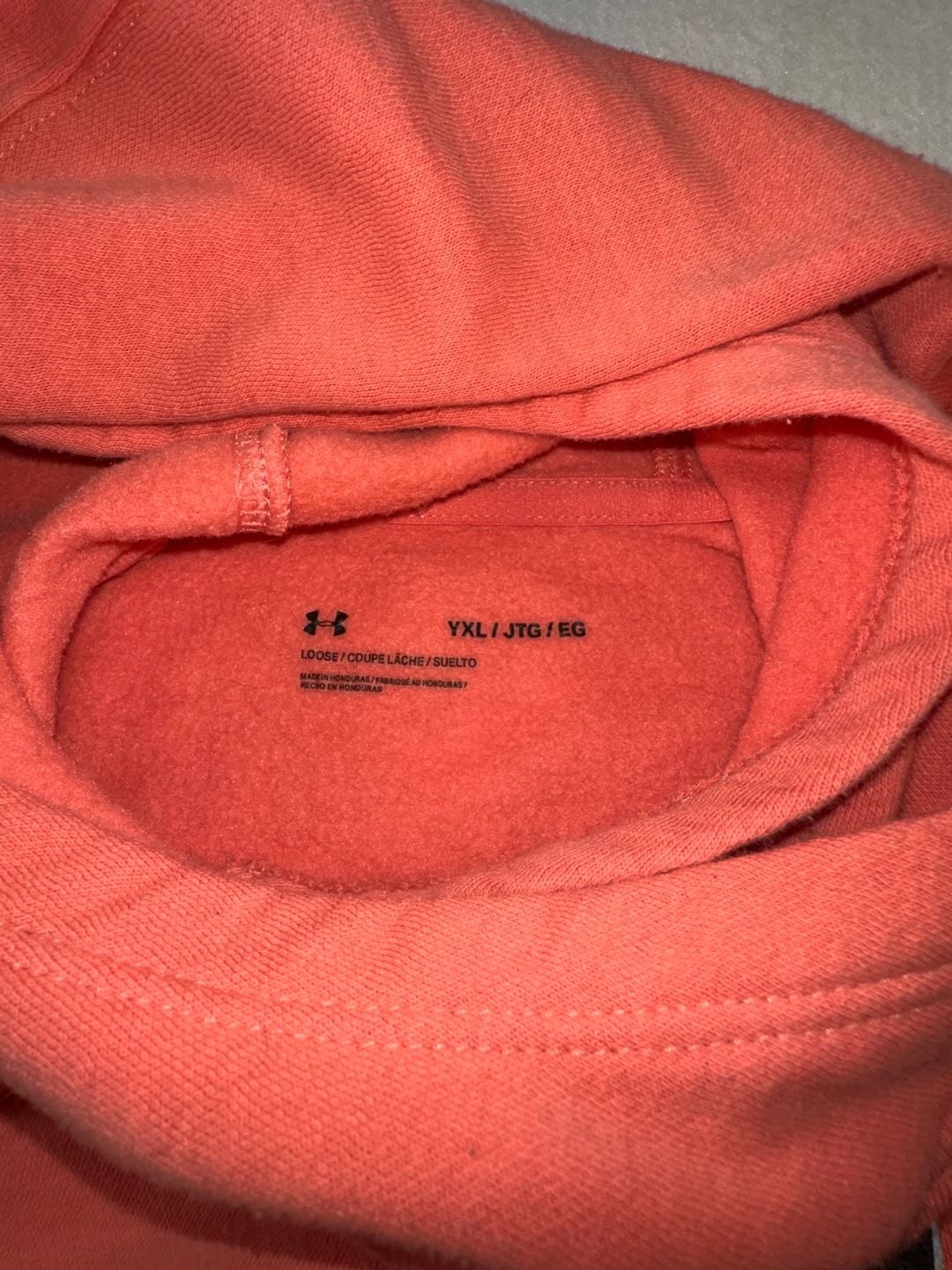Under Armour Big Logo Fleece Hoodie 3