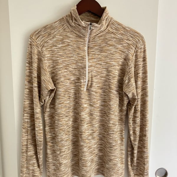 Columbia Women's Space-Dyed Quarter-Zip Pullover Top