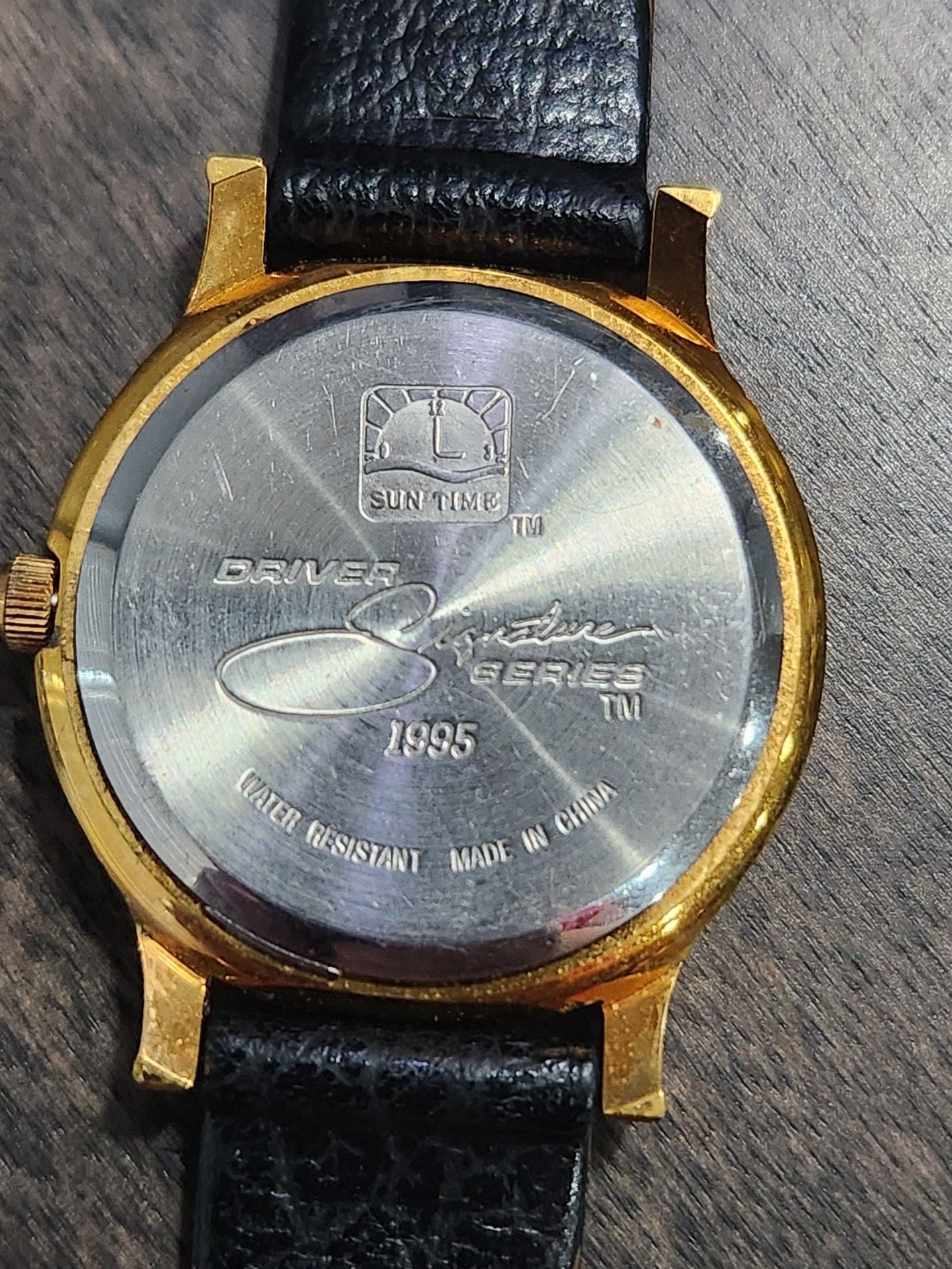 Vintage 1995 Sun Time Dale Earnhardt Driver Signature Series Wristwatch 3
