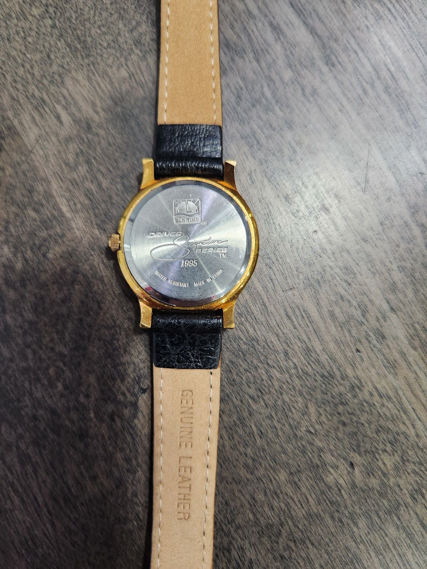 Vintage 1995 Sun Time Dale Earnhardt Driver Signature Series Wristwatch 4