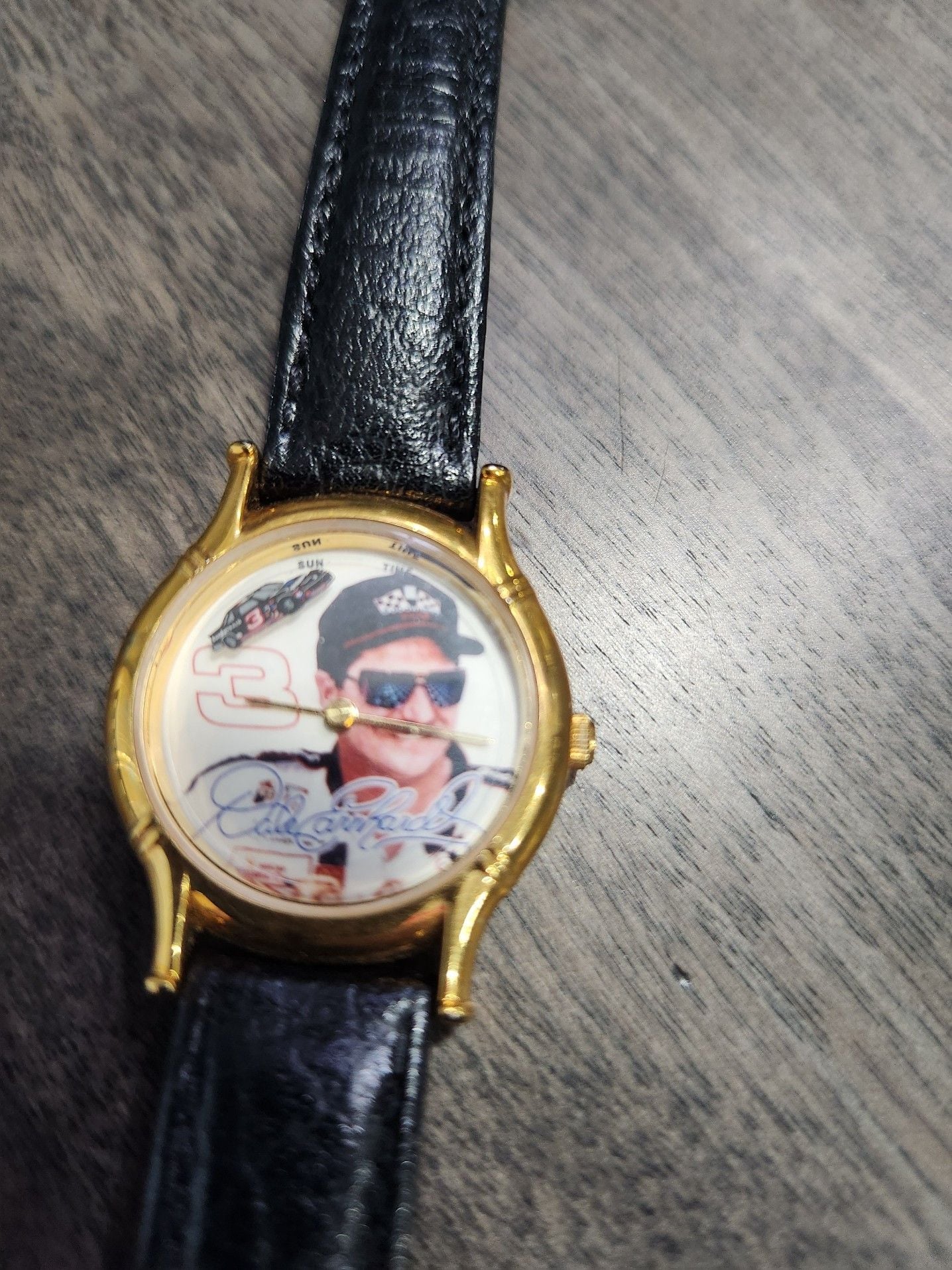 Vintage 1995 Sun Time Dale Earnhardt Driver Signature Series Wristwatch 5