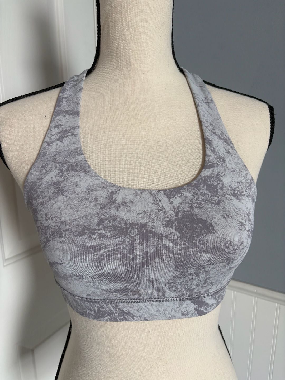 Lululemon Invigorate Bra - Washed Marble Alpine White Silverscreen 3