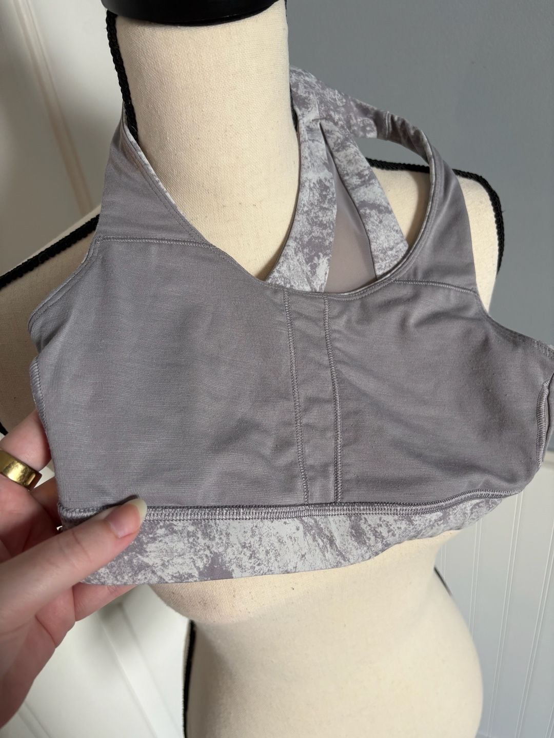 Lululemon Invigorate Bra - Washed Marble Alpine White Silverscreen 4