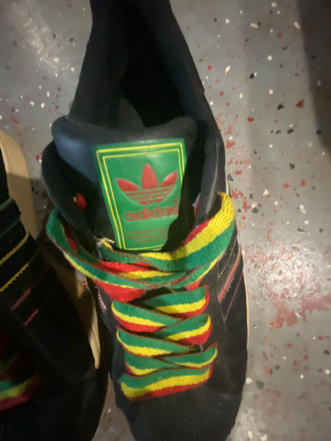Adidas Superstar II Rasta Black Hemp Sneakers 5