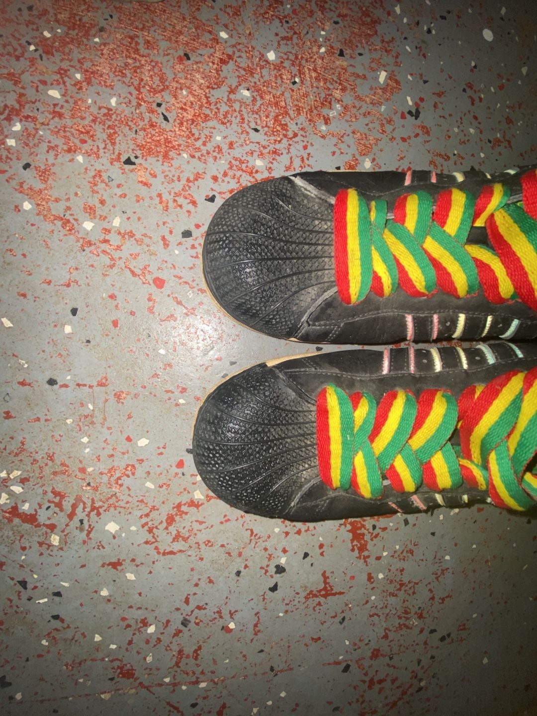 Adidas Superstar II Rasta Black Hemp Sneakers 6