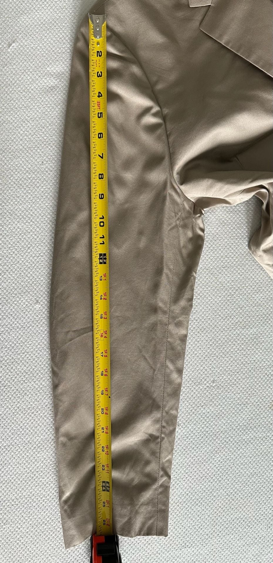 Nautica Ocean Suit Separate Coat, Men's Khaki 100% Cotton, Size 52R 6