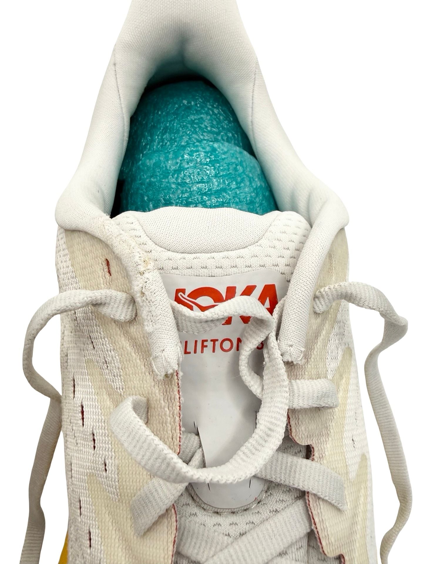 HOKA One One Men's Clifton 8 Running Shoes Nimbus Cloud/Blanc De Blanc 6
