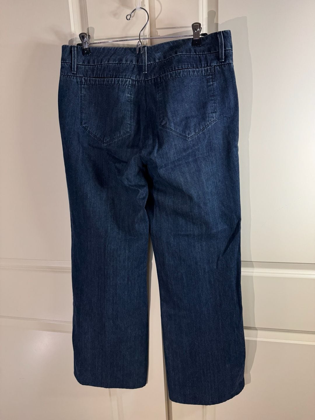 Façonnable Women's Dark Wash Trouser Jeans Size 10 3