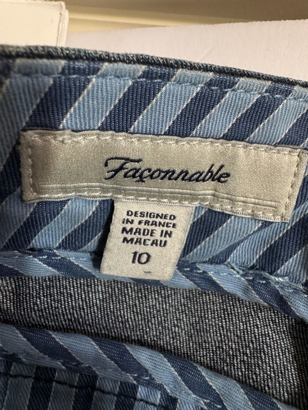 Façonnable Women's Dark Wash Trouser Jeans Size 10 7