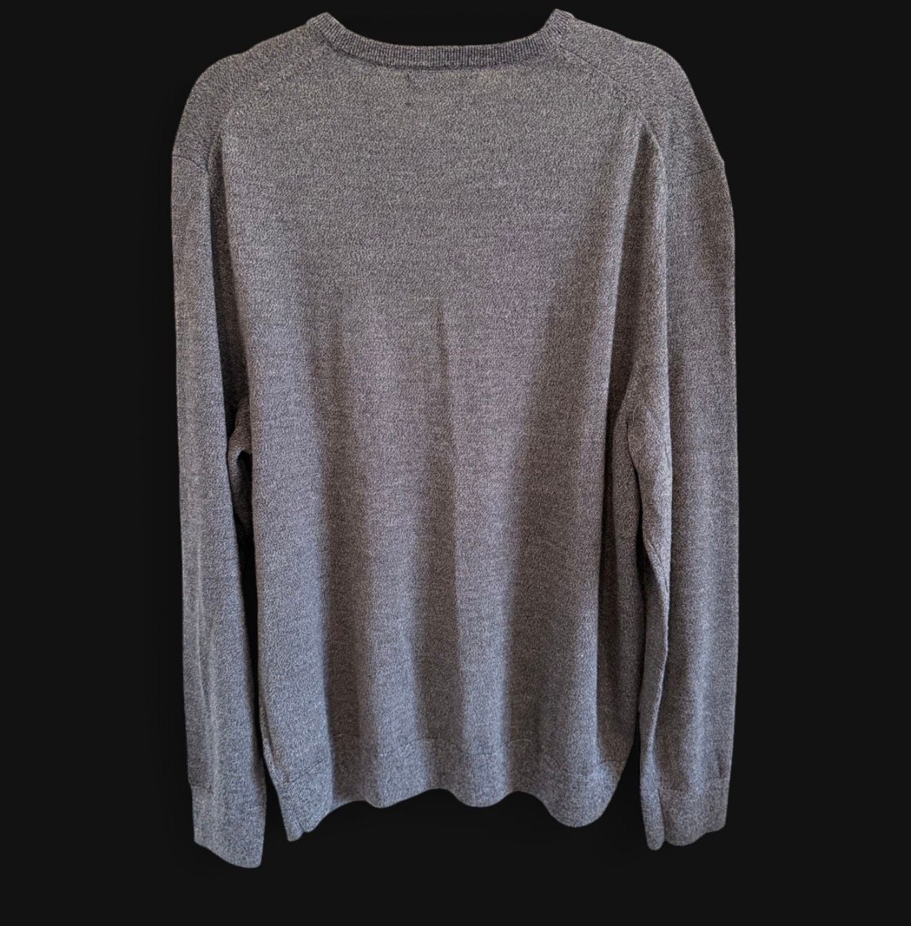 Calvin Klein Men's Extra Fine Merino Wool V-Neck Sweater 3