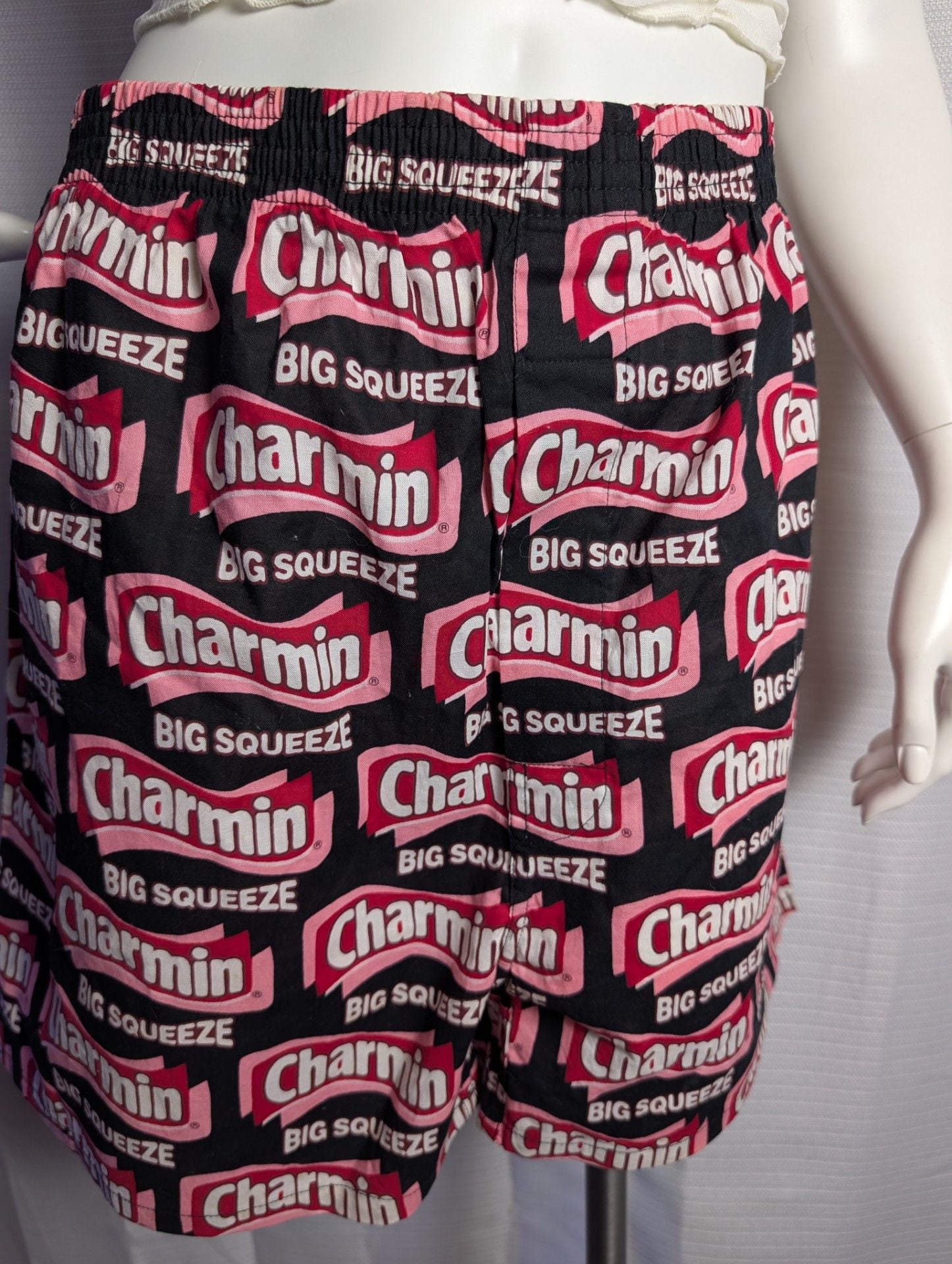 Vintage 2001 Charmin Big Squeeze All-Over Print Boxer Shorts 2