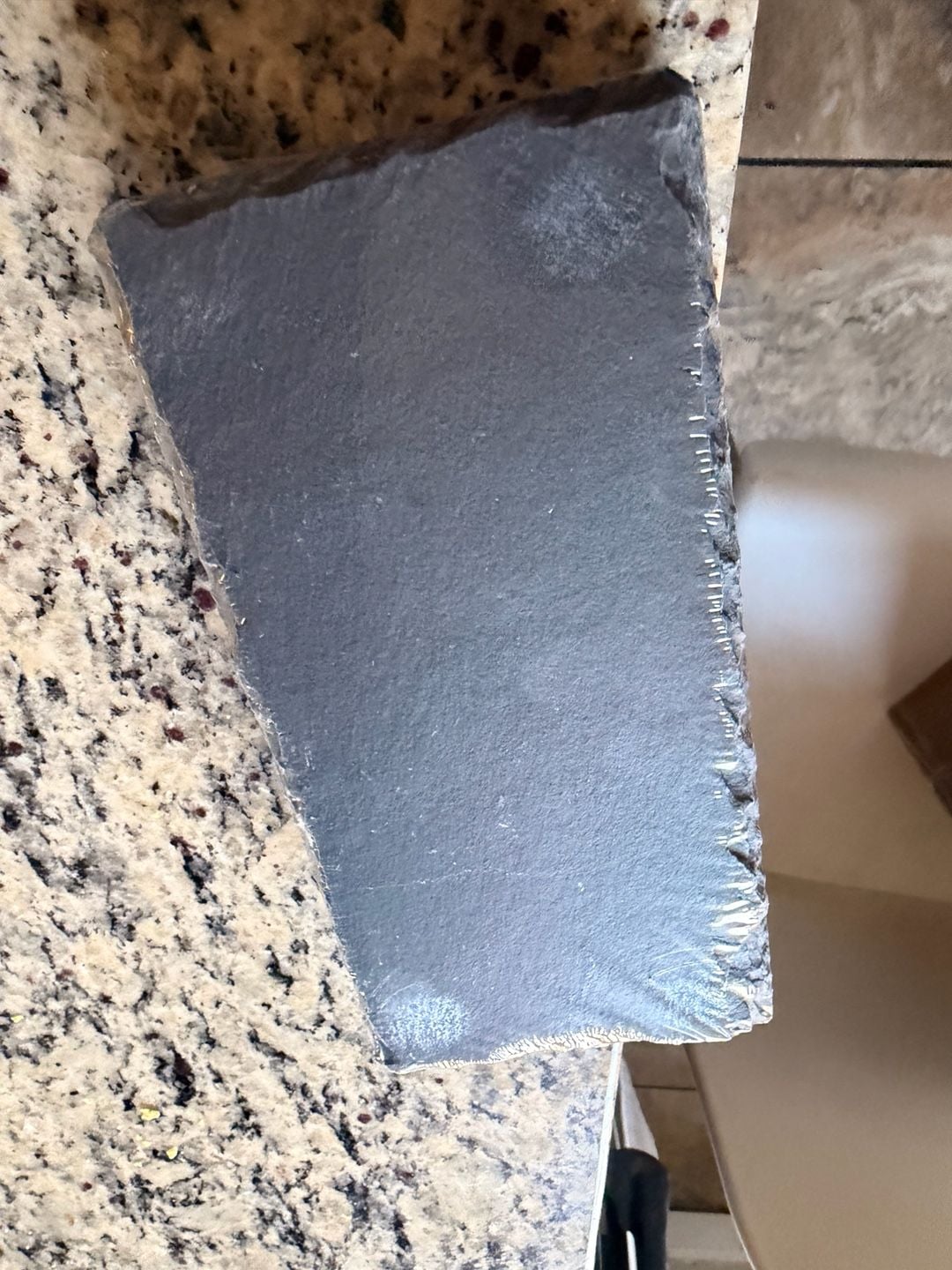 Natural Slate Stone Serving Platter or Coaster Set 5