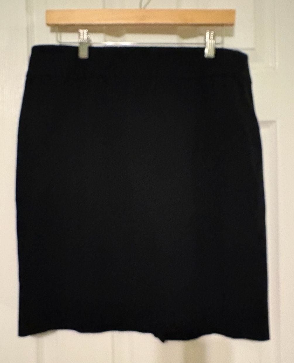 EUC Banana Republic Black Pencil Skirt Size 14 2