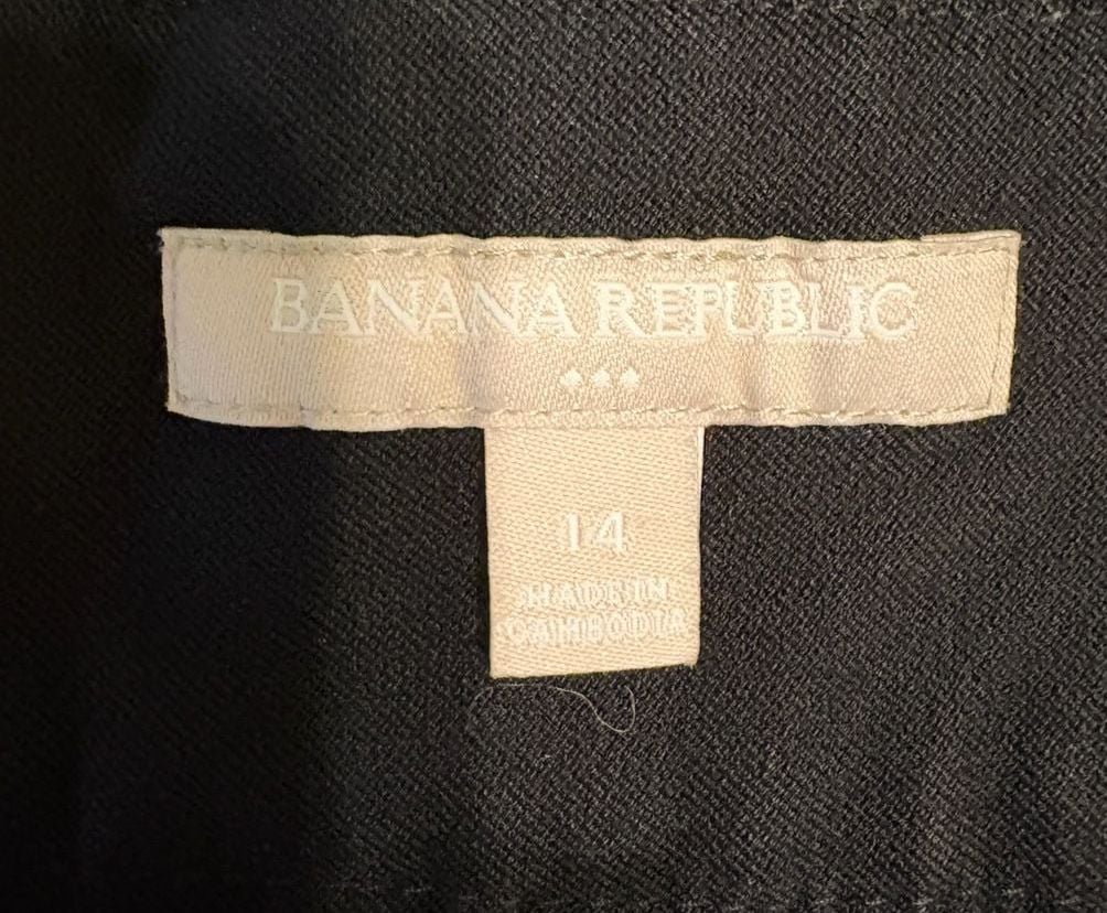 EUC Banana Republic Black Pencil Skirt Size 14 5