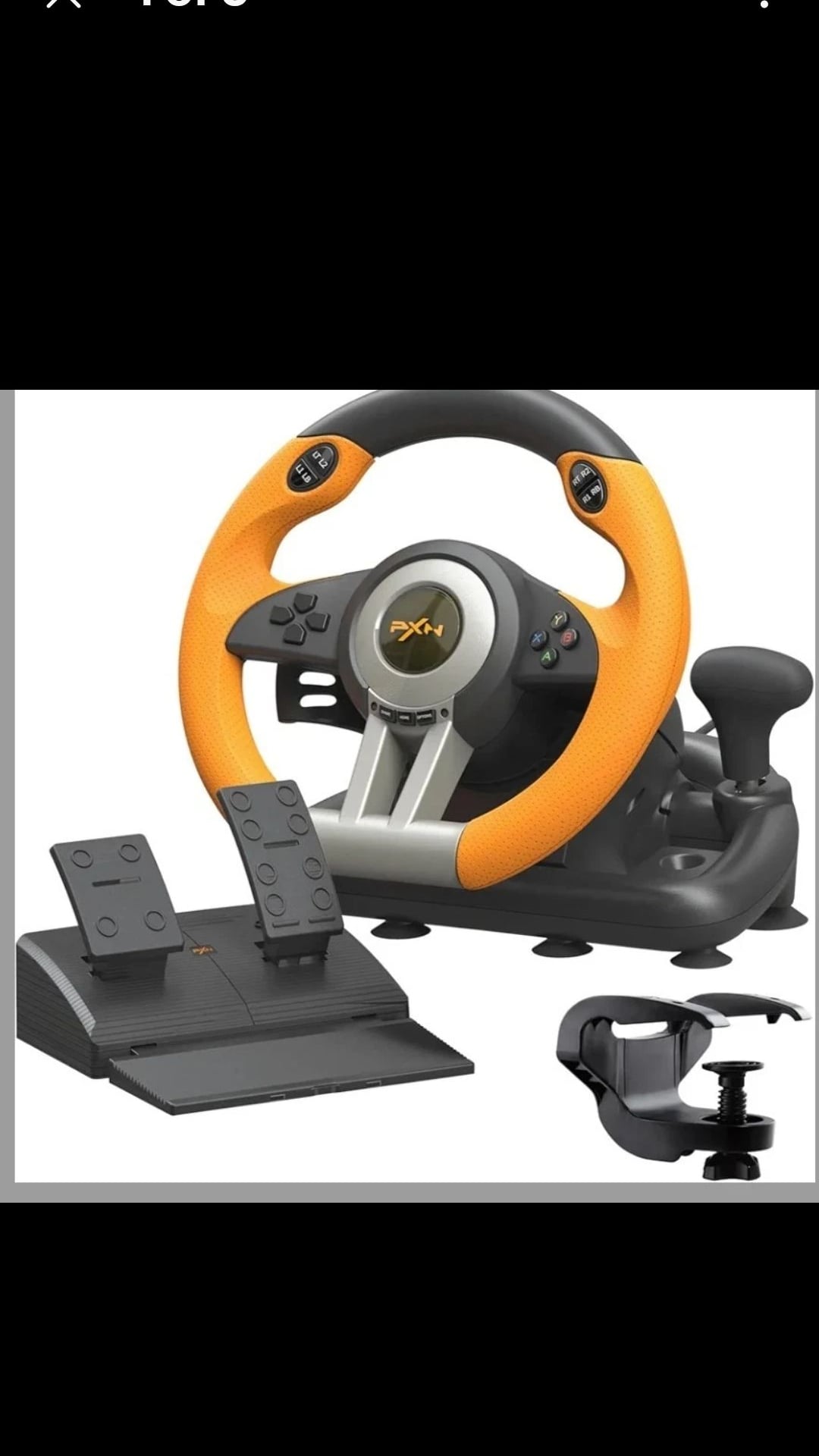 PXN V3Pro Multi-Platform Gaming Racing PC PS3,
PS4 Xbox One, Xbox Switch. 6