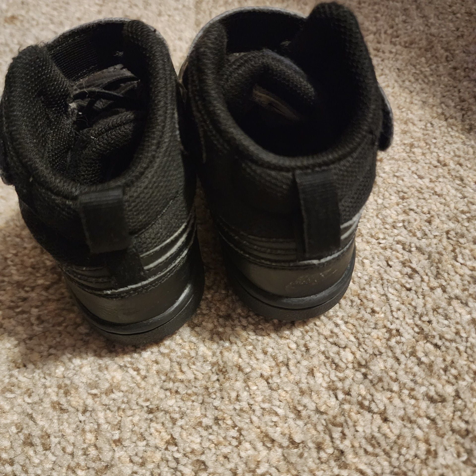 Nike Court Borough Mid 2 Toddler Black Sneakers CD7783-001 7