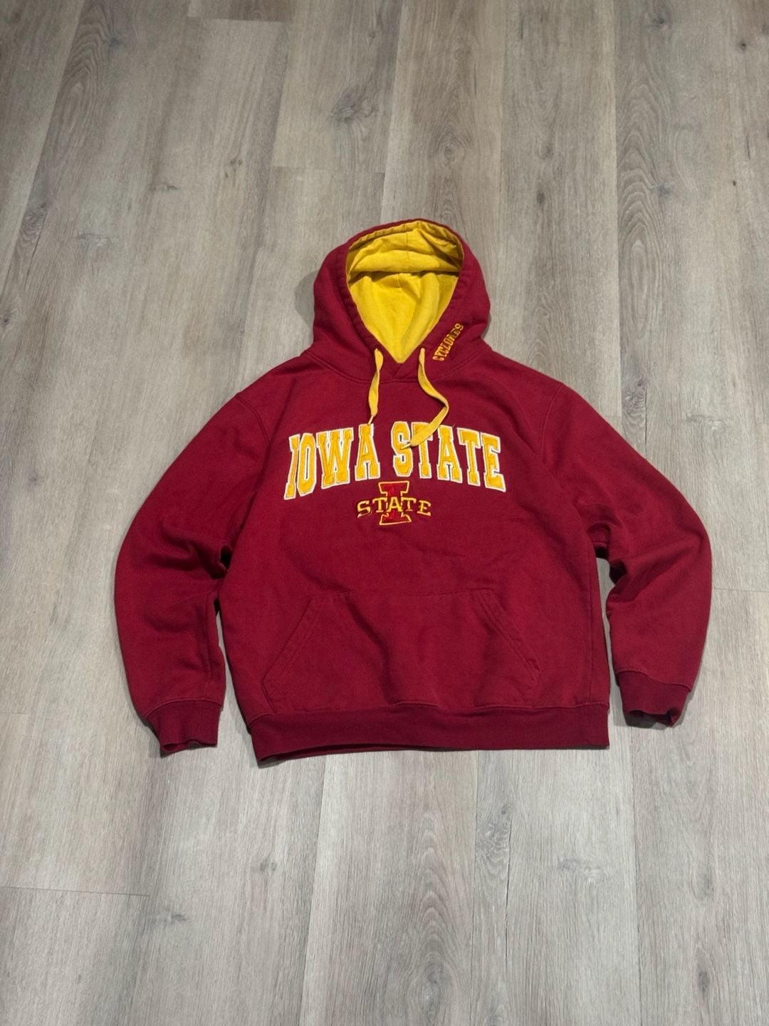 Stadium Athletics Iowa State Cyclones Embroidered Pullover Hoodie 2