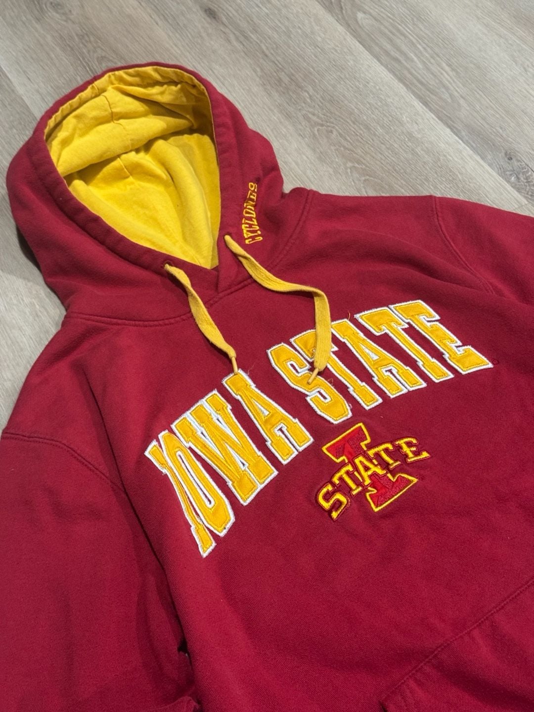 Stadium Athletics Iowa State Cyclones Embroidered Pullover Hoodie 3