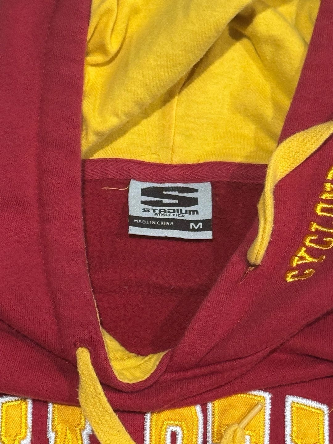 Stadium Athletics Iowa State Cyclones Embroidered Pullover Hoodie 6