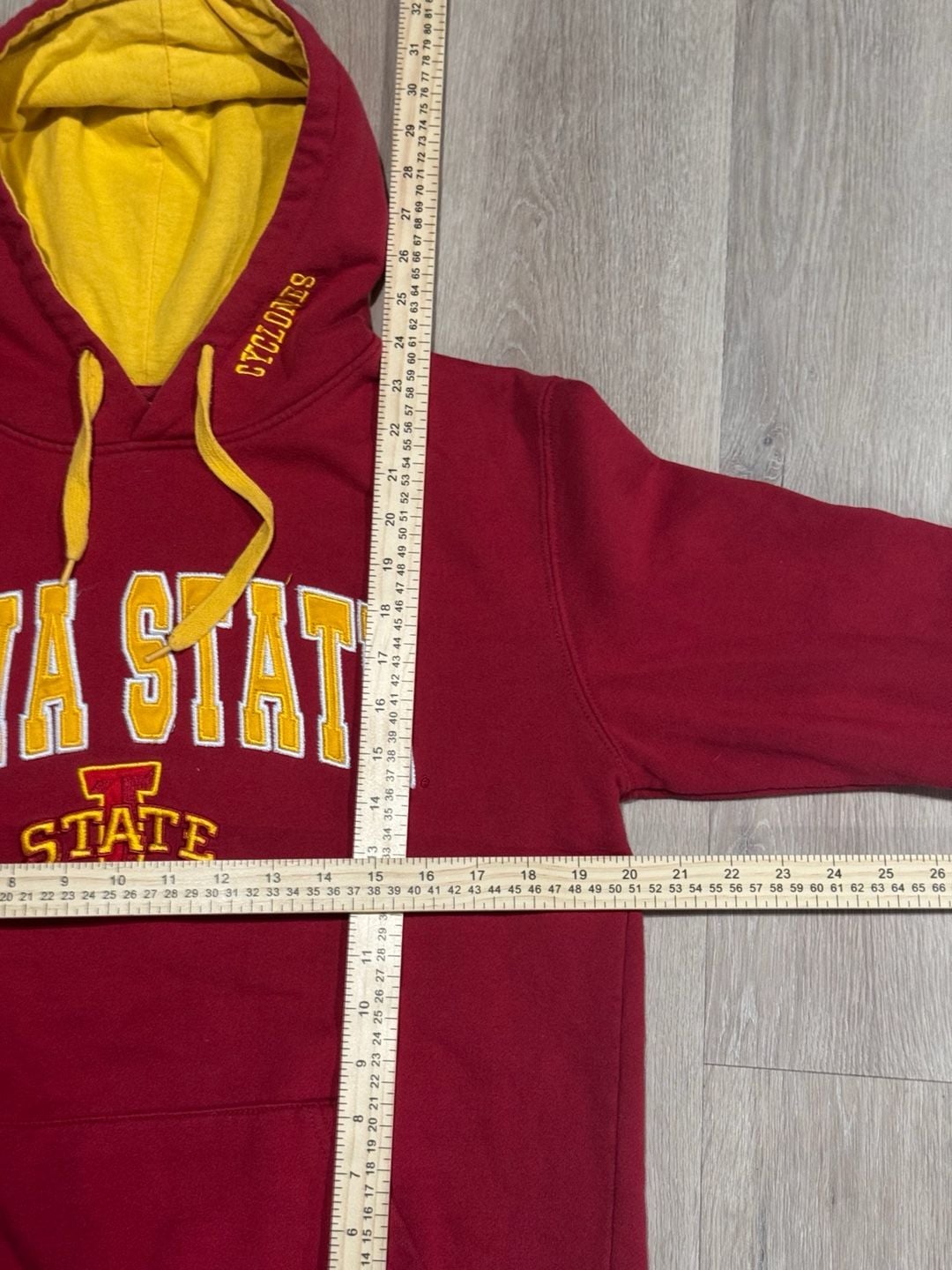 Stadium Athletics Iowa State Cyclones Embroidered Pullover Hoodie 7