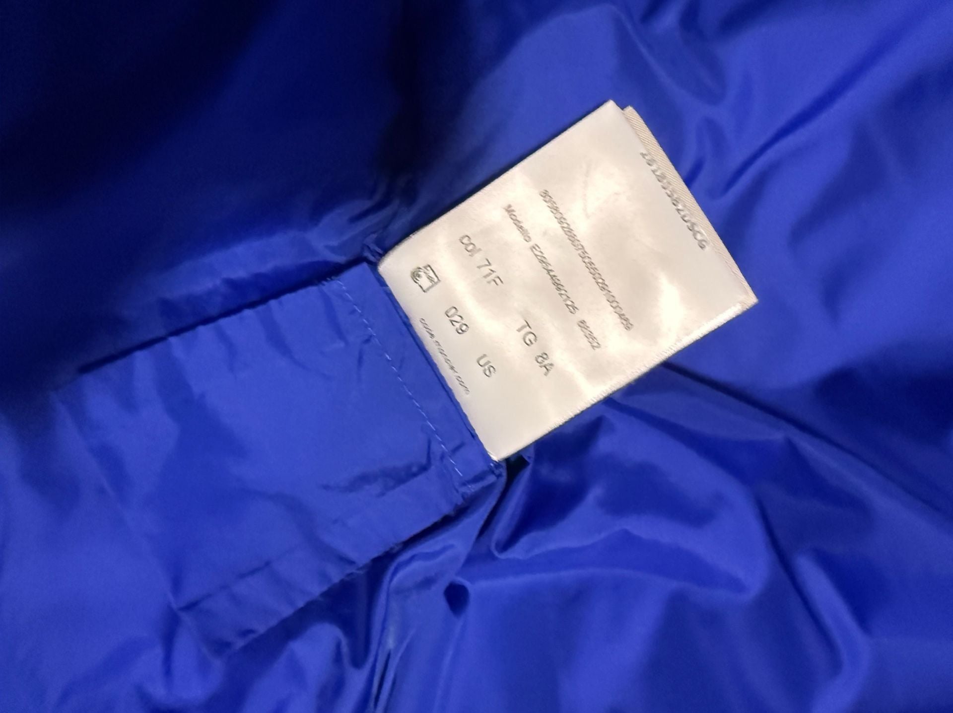 Moncler Enfant Abelle Long Down Puffer Coat with Fur Hood Girls size 8 12