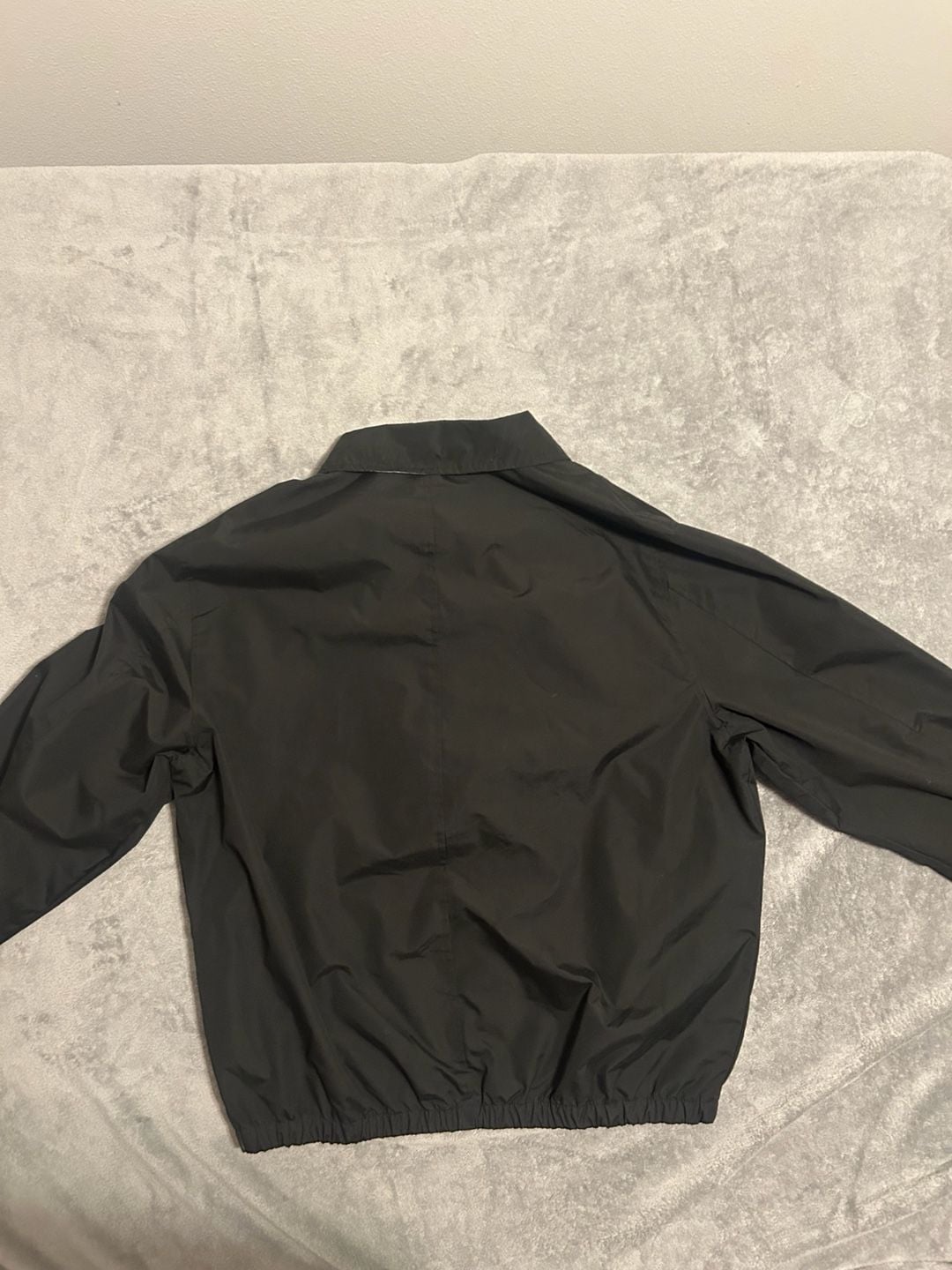 U.S. Polo Assn. Men's Lightweight Zip-Up Golf Jacket in Black, Size 2XL 5
