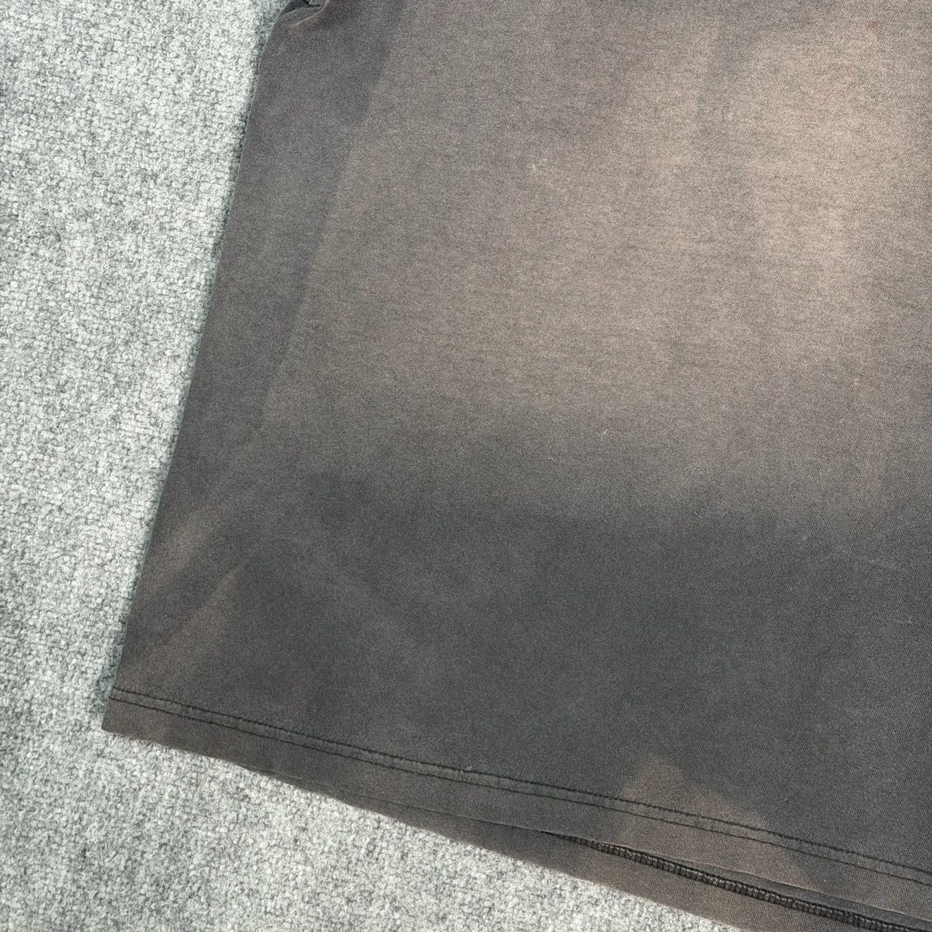 Vintage Skin Industries 'All In' Graphic Faded Black T-Shirt 7