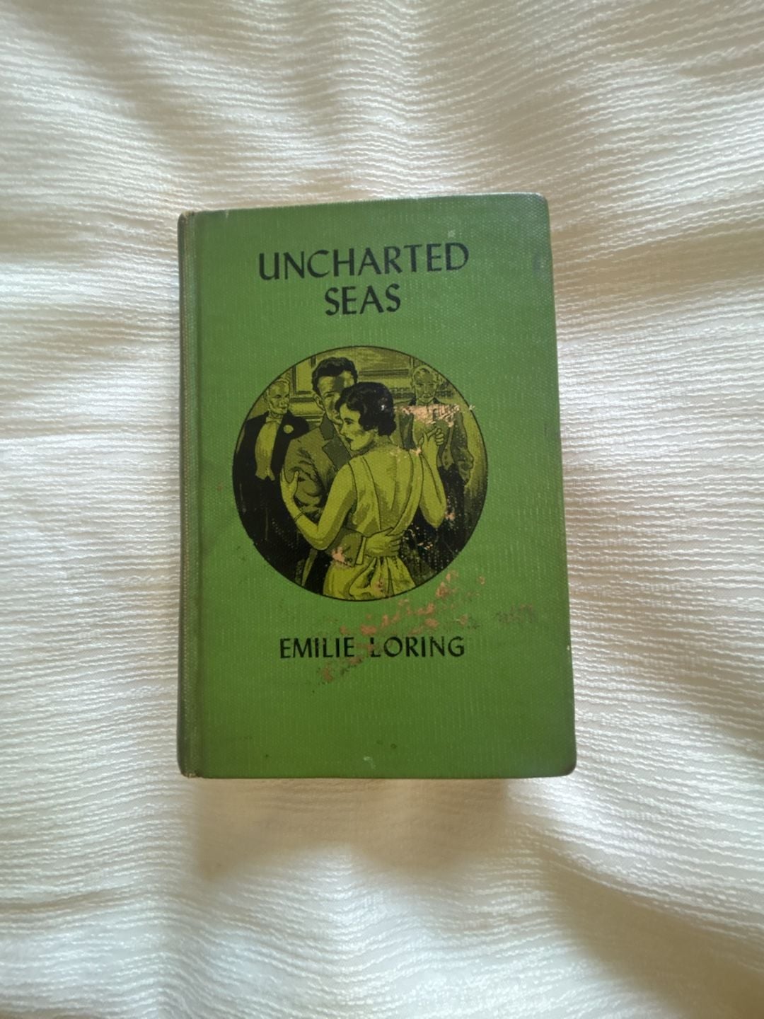 Uncharted Seas by Emilie Loring, Vintage 1932 Grosset & Dunlap Hardcover Edition 1