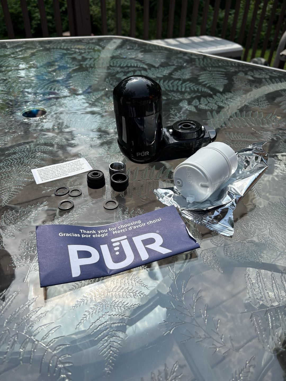 PUR Faucet Mount Water Filtration System in Black 2