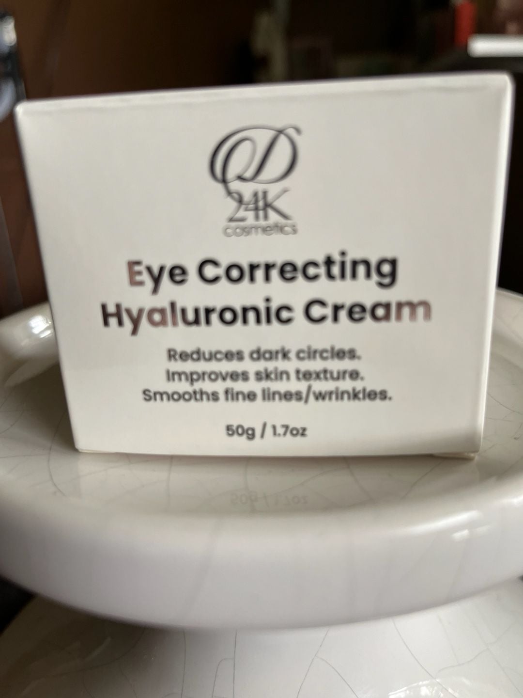 D24K Cosmetics Eye Correcting Hyaluronic Cream 50g 1