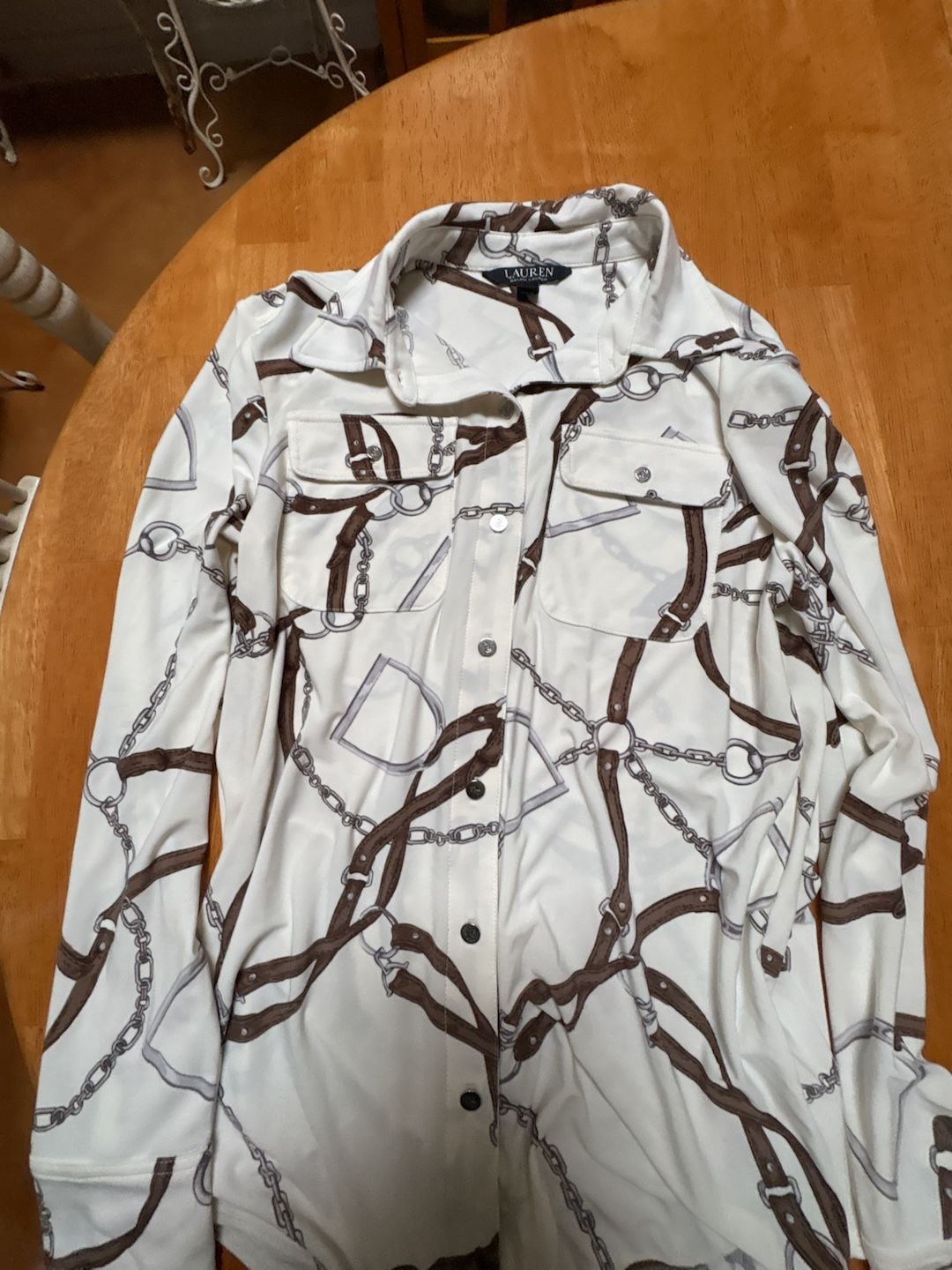 Lauren Ralph Lauren Corwin Slim Fit Belting Print Button-Down Shirt 1