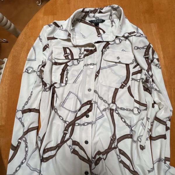 Lauren Ralph Lauren Corwin Slim Fit Belting Print Button-Down Shirt