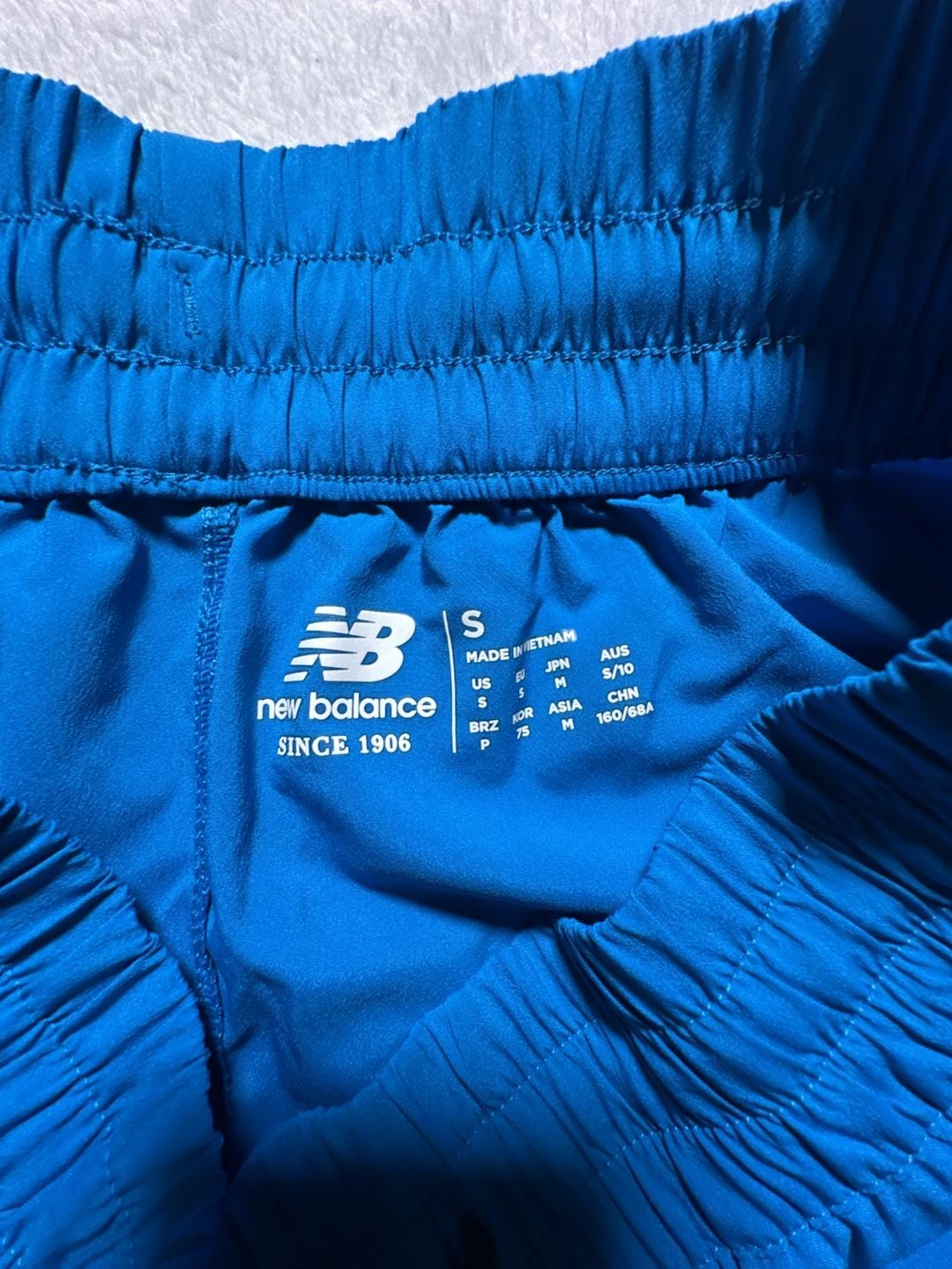 New Balance Women's Performance NB Dry Athletic Running Shorts in Blue small 3