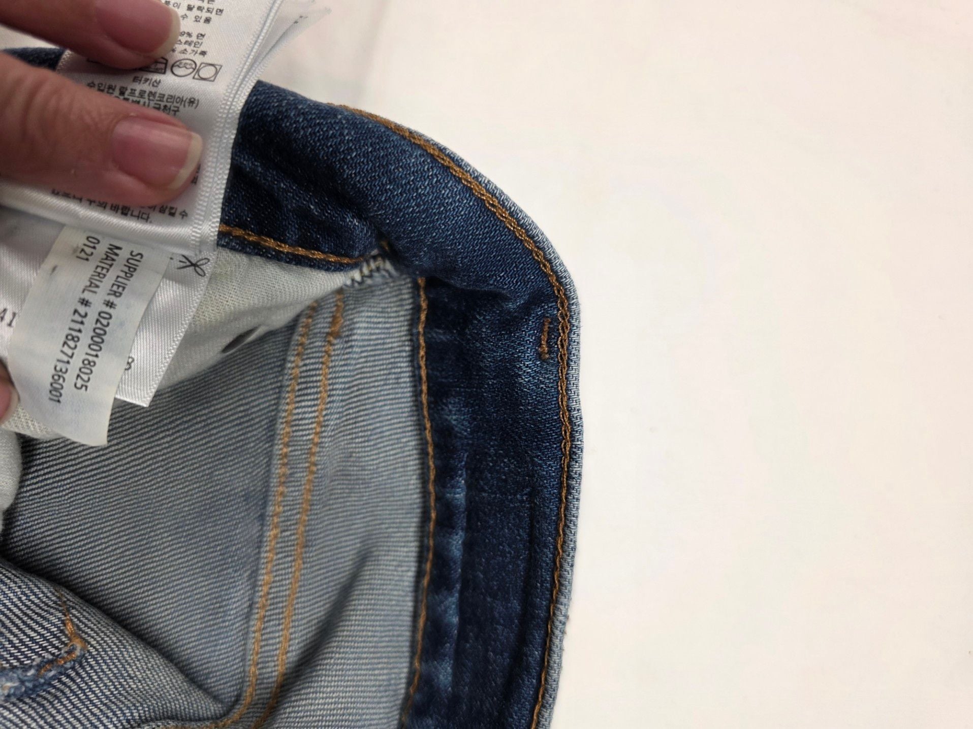 Polo Ralph Lauren Mid-Wash Denim Skinny Jeans with Raw Hem 17