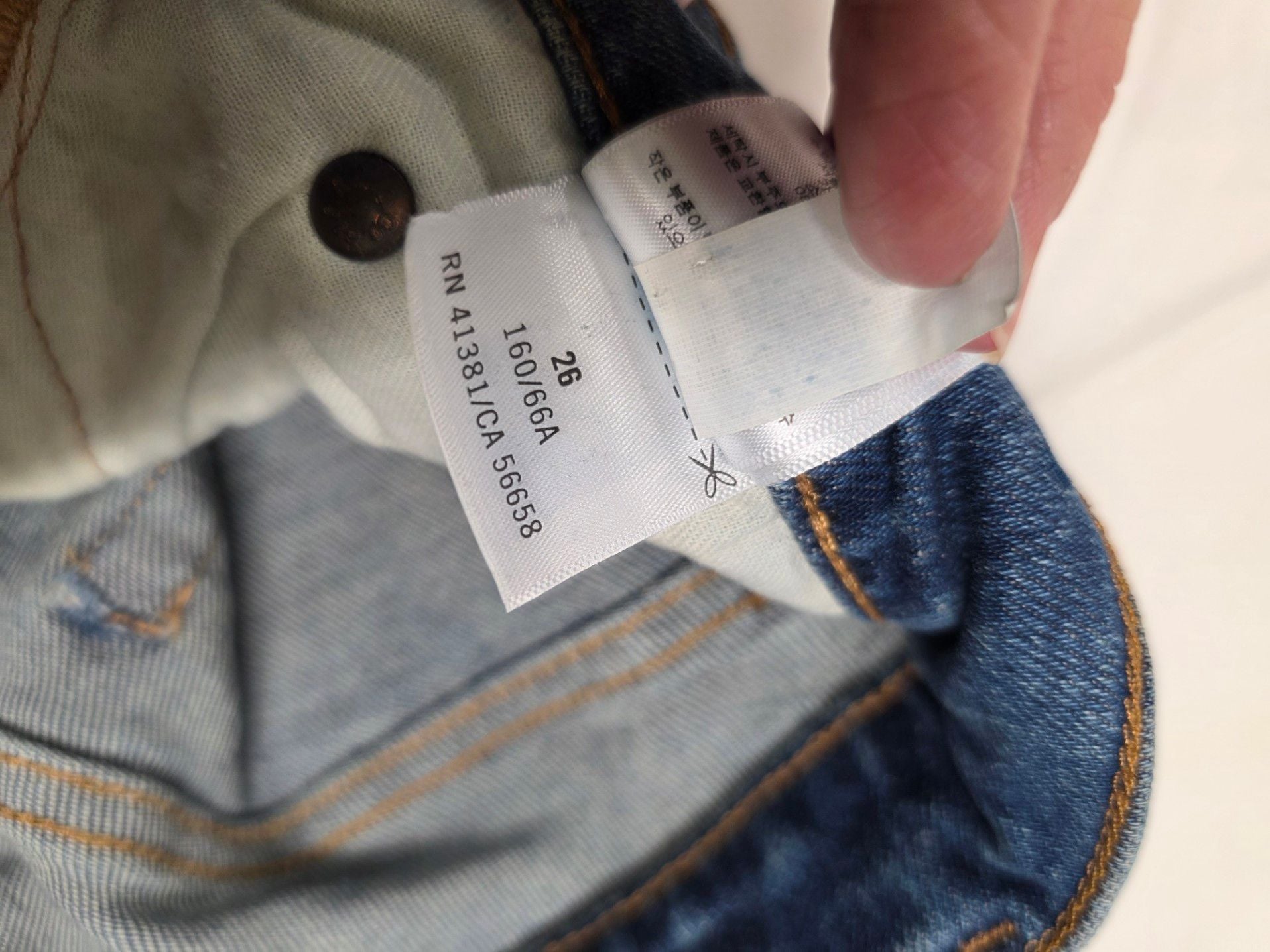Polo Ralph Lauren Mid-Wash Denim Skinny Jeans with Raw Hem 18