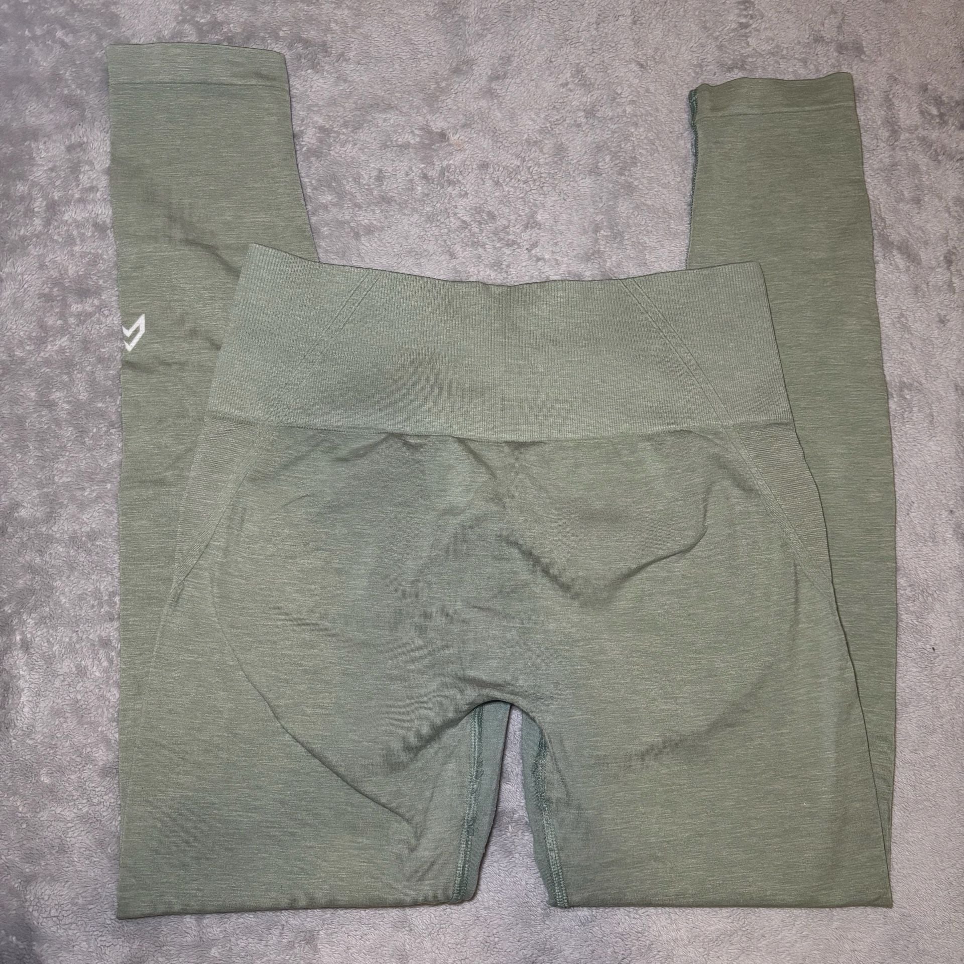 Oner Active Effortless Seamless Leggings in Alpine Green 2