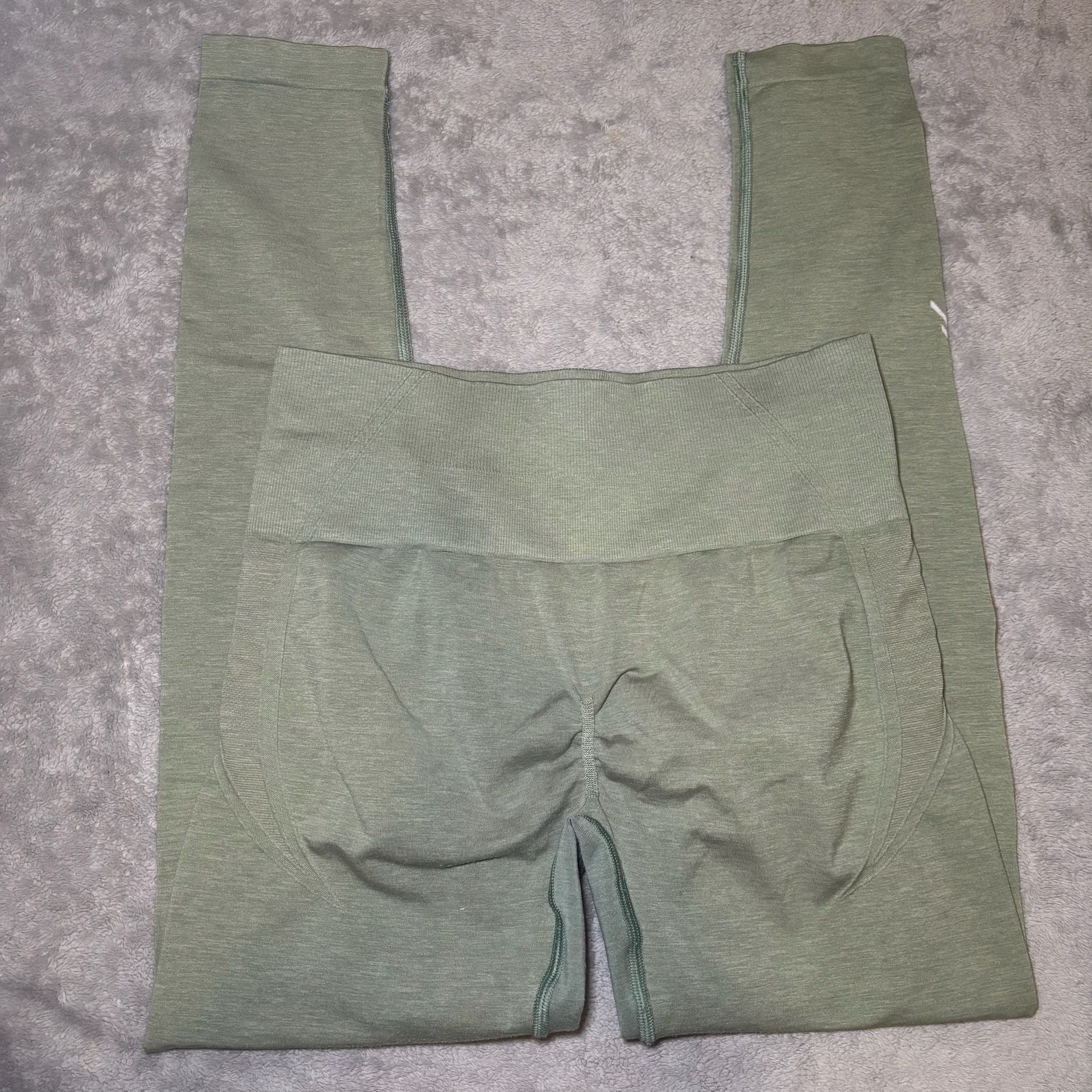 Oner Active Effortless Seamless Leggings in Alpine Green 3