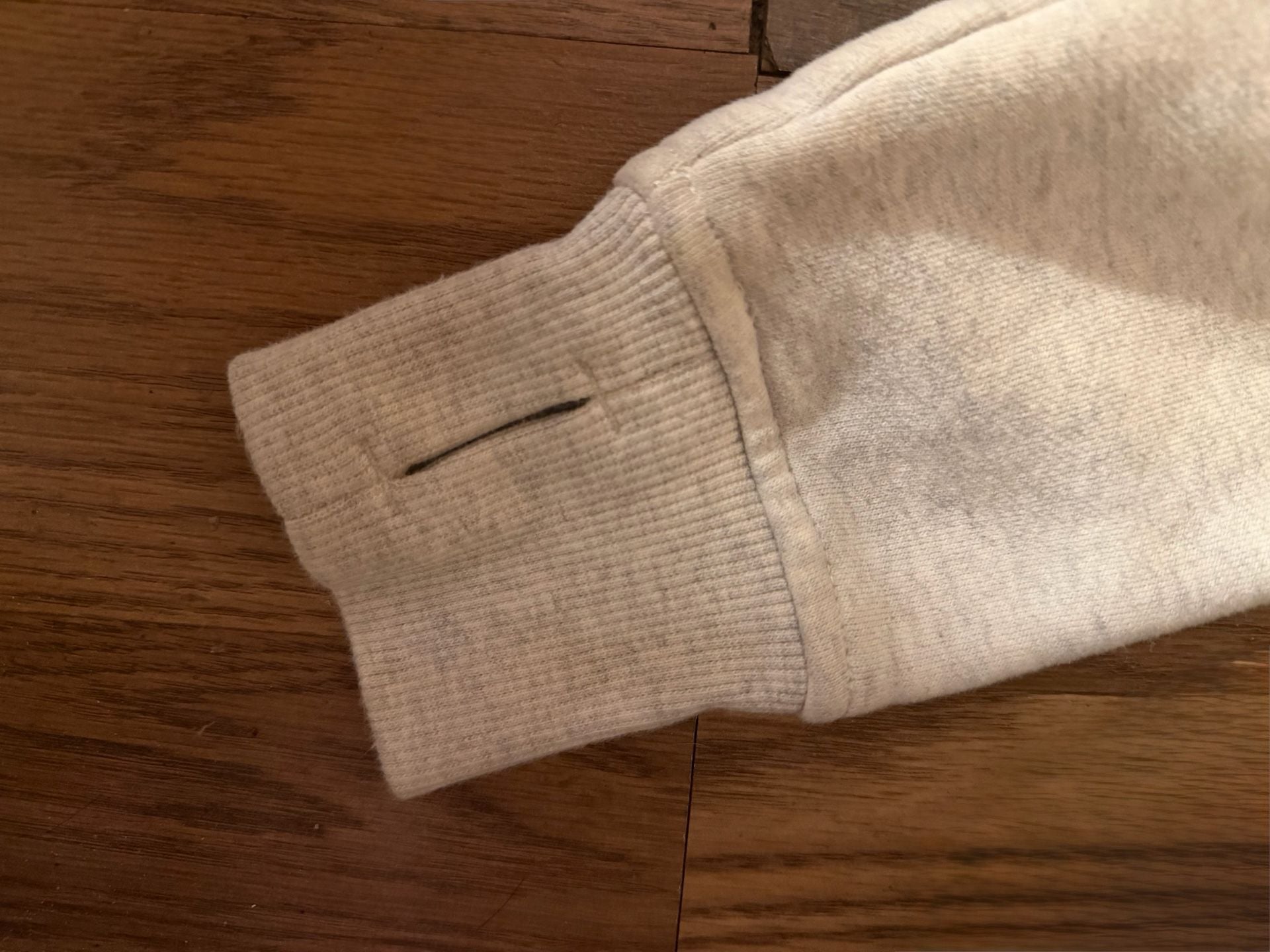 Lululemon Scuba Full-Zip Hoodie Heathered White 4