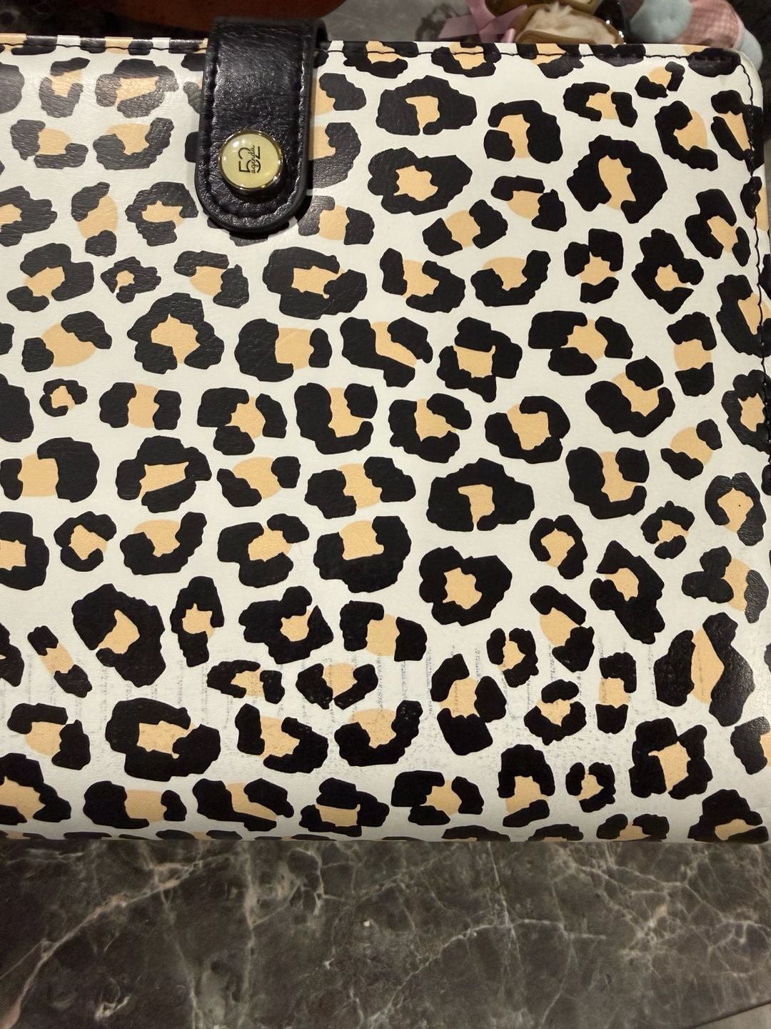 52 Agenda Leopard Print Ring-Bound Personal Planner 8