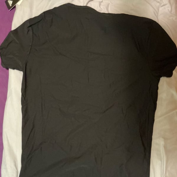Small Under 5'10 Black Crewneck T-Shirt