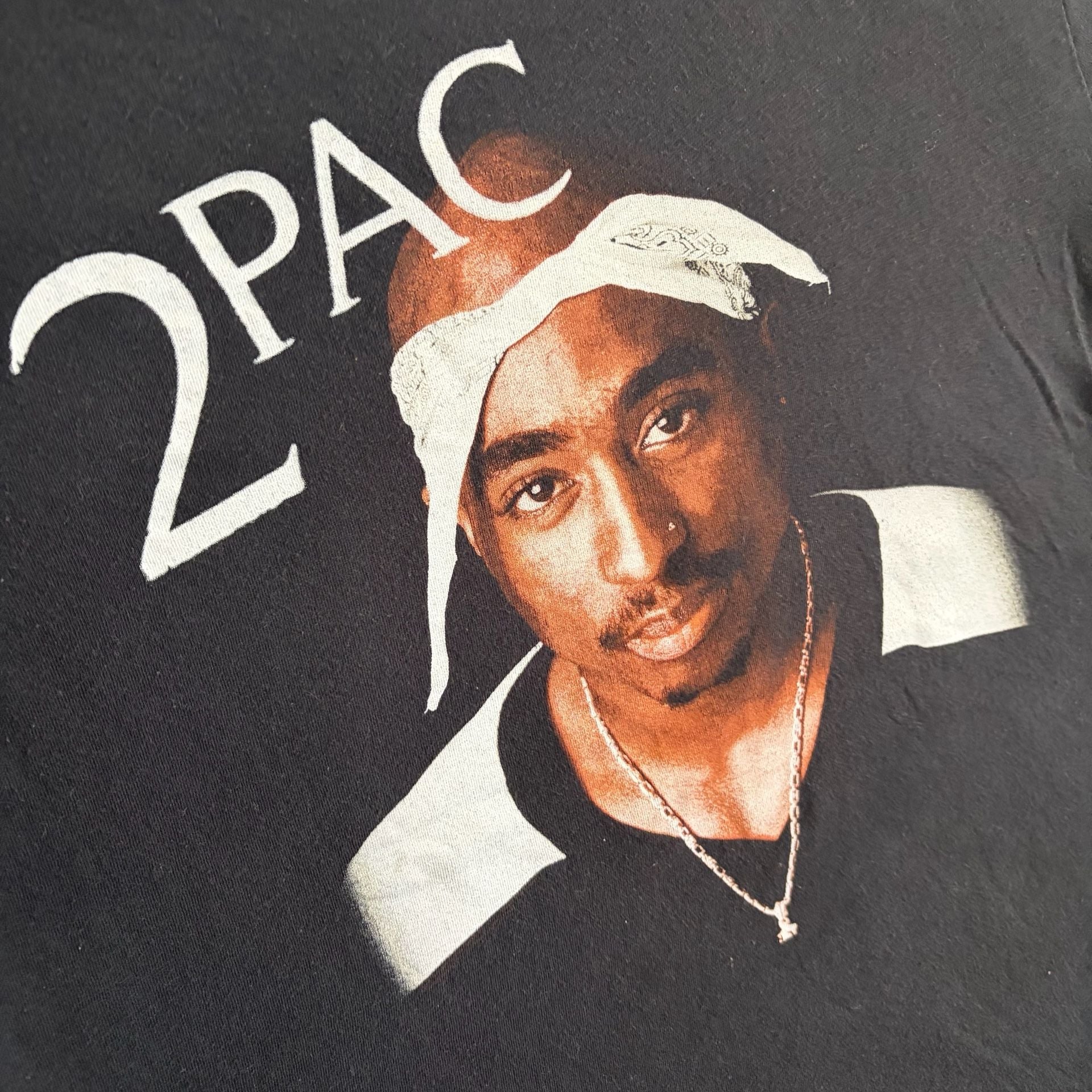 Bravado 2Pac Tupac Shakur Graphic Ringer T-Shirt 2