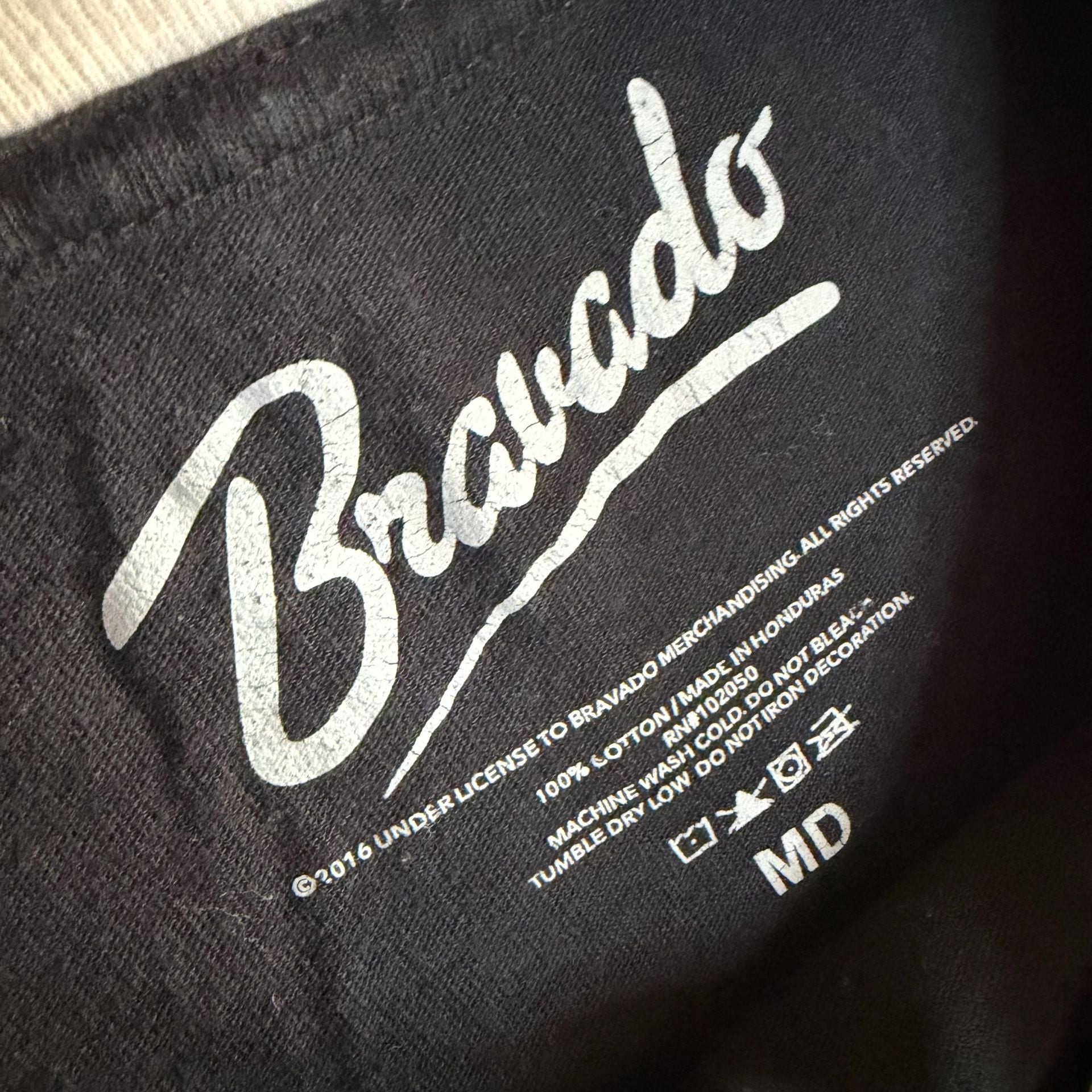 Bravado 2Pac Tupac Shakur Graphic Ringer T-Shirt 3
