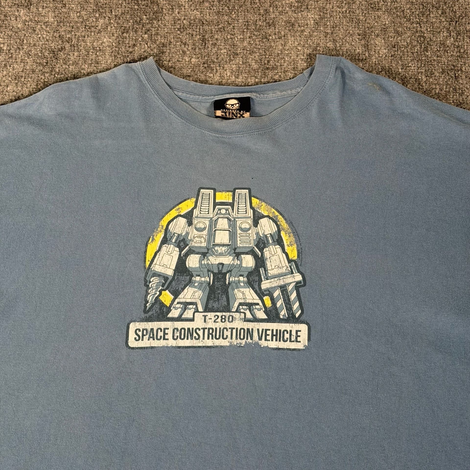 Jinx T-280 Space Construction Vehicle Graphic T-Shirt 3