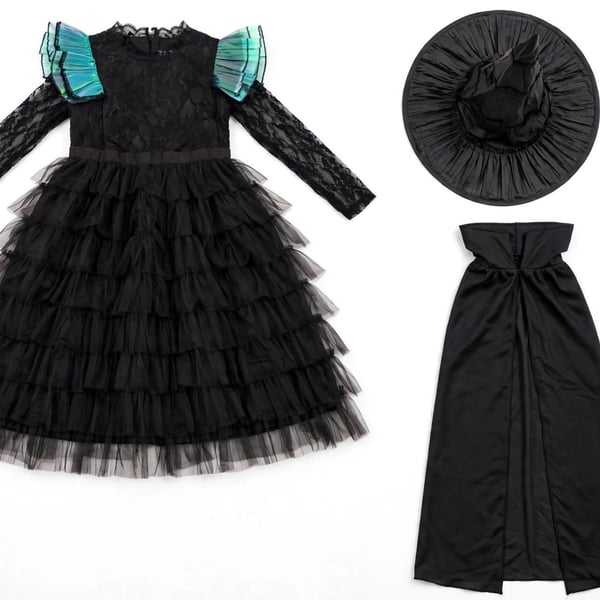 Book Week 2026 Witch Fairy Elphaba Dress Tulle Dresses
