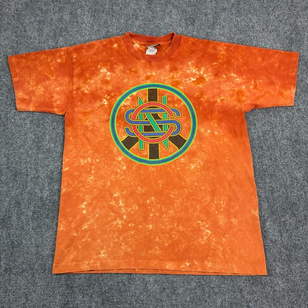 Crosby Stills & Nash CSN Concert T-Shirt Size L 2008 Summer Tour Liquid Blue