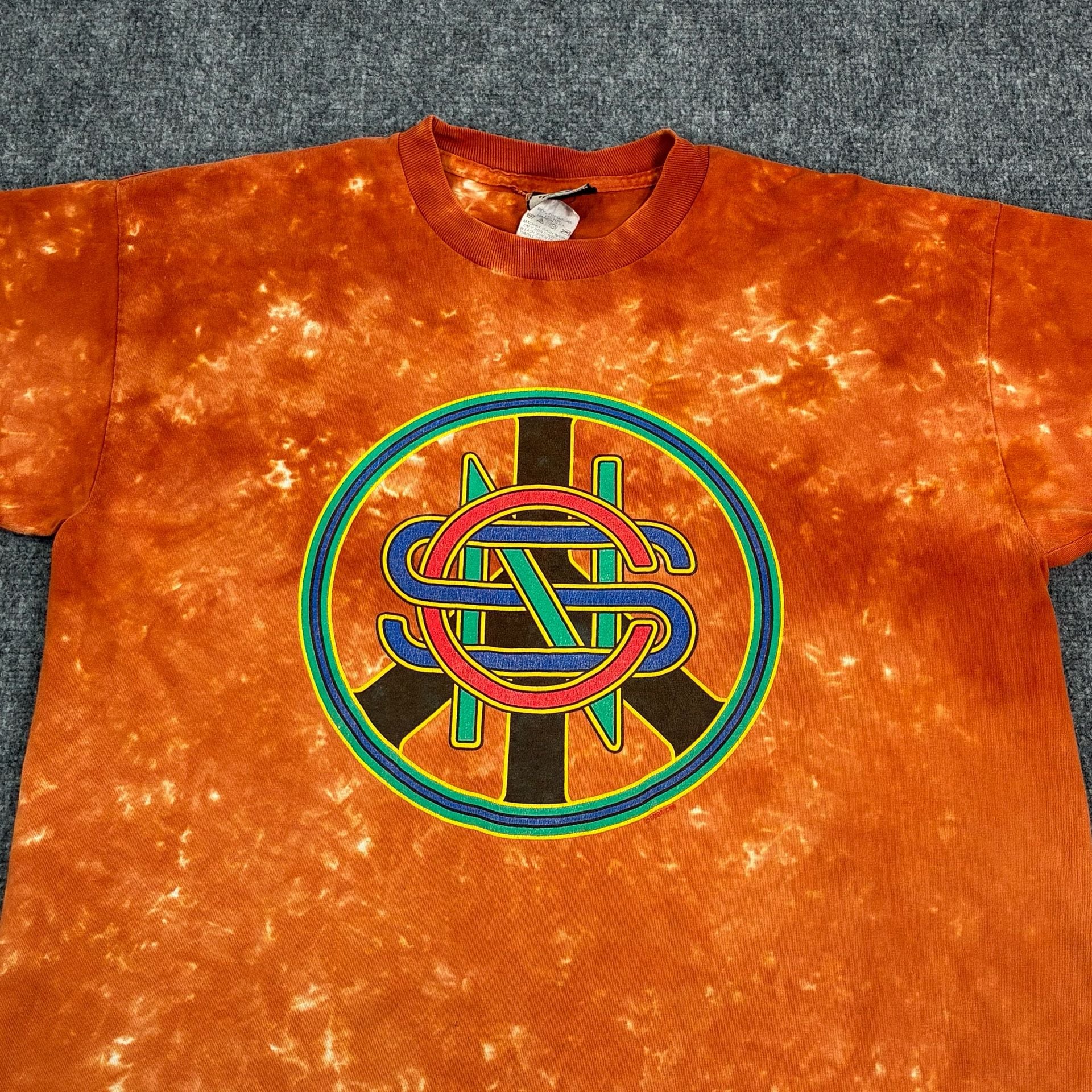 Crosby Stills & Nash CSN Concert T-Shirt Size L 2008 Summer Tour Liquid Blue 3