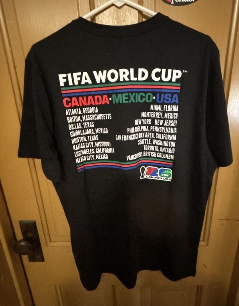 FIFA World Cup 2026 Official Licensed Product Host City Black T-Shirt 5