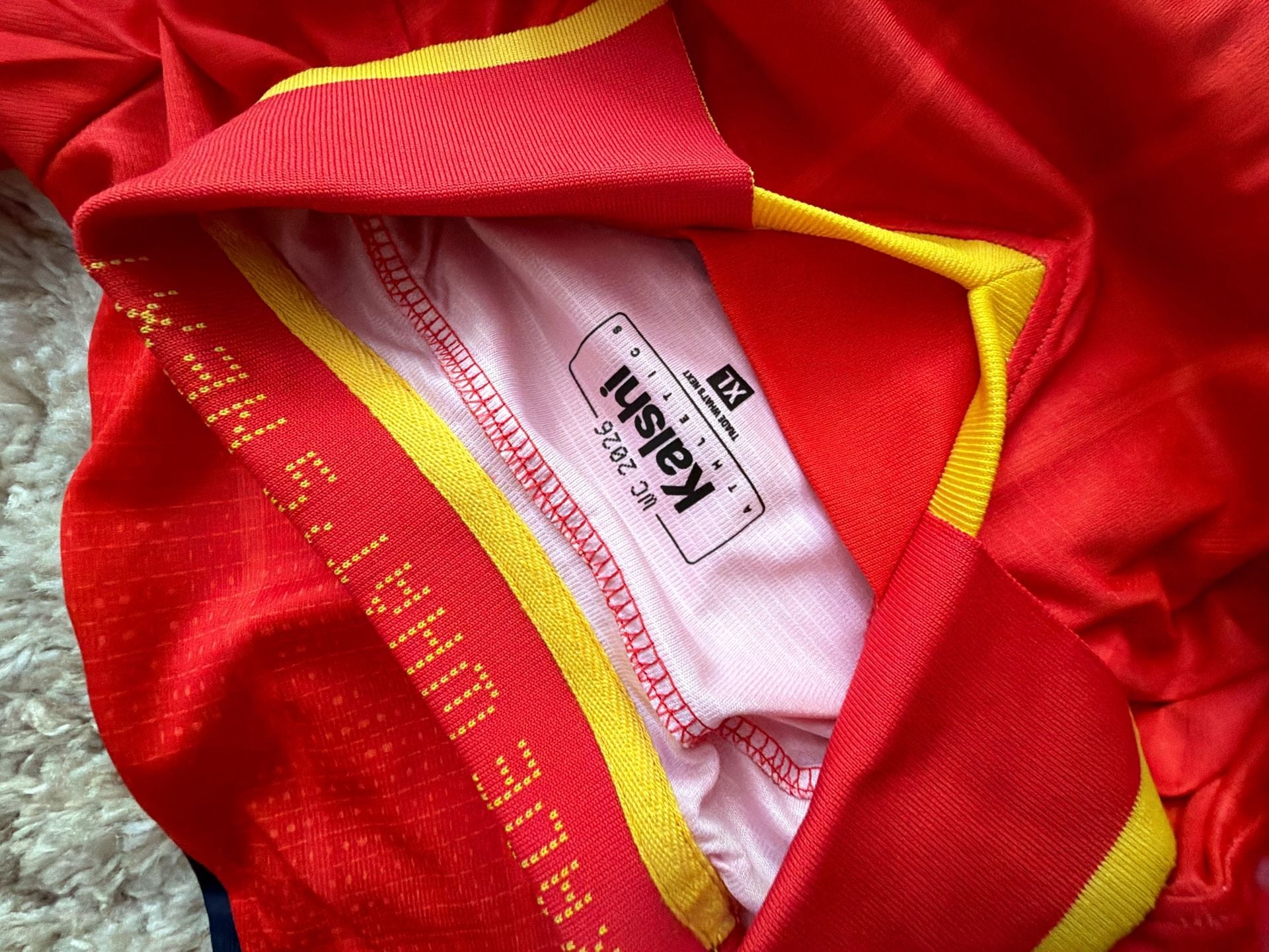 Kalshi Spain Soccer Jersey 4