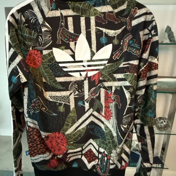 Adidas Originals Xilofloresta FARM Rio Tropical Jungle Track Jacket NWT