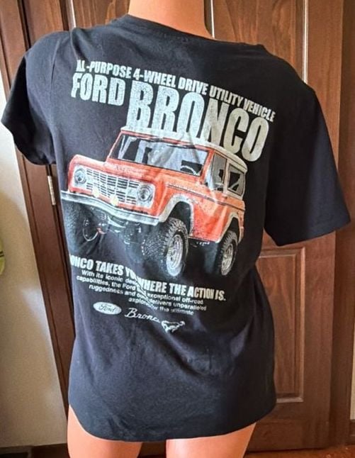 Hybrid Apparel Ford Bronco Classic Graphic T-Shirt 2
